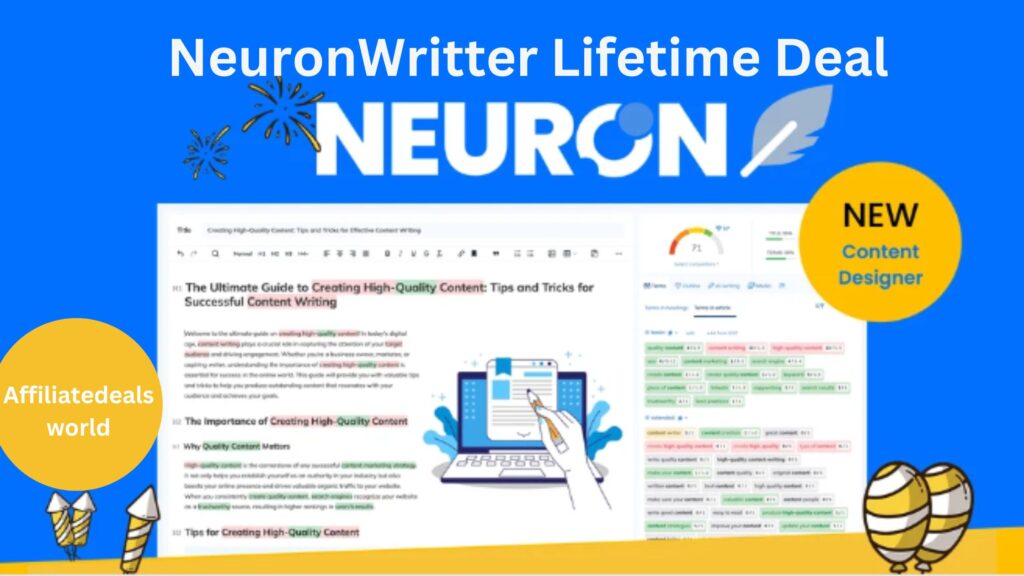 NeuronWriter Lifetime Deal